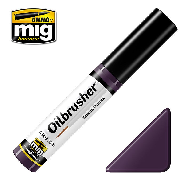 Ammo by Mig AMIG3526 Oilbrusher Space Purple