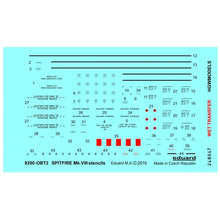 Load image into Gallery viewer, HGW 1/48 British Spitfire HF Mk.VIII Stencils 248047