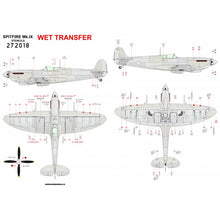Load image into Gallery viewer, HGW 1/72 British Spitfire Mk.IX Stencils 272018