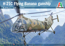 Load image into Gallery viewer, Italeri 1/48 US H-21C Flying Banana Gunship 2774'