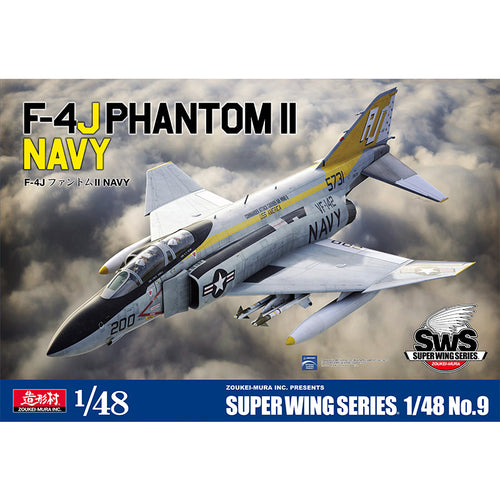 Zoukei-Mura 1/48 US F-4J Phantom II Navy SWS-9