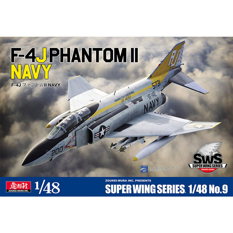 Zoukei-Mura 1/48 US F-4J Phantom II Navy SWS-9 – Burbank's House