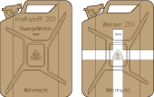 Load image into Gallery viewer, Asuka (Tasca) 1/35 German Jerry Can Set B (16) 35-002