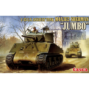 Asuka (Tasca) 1/35 US M4A3E2 Jumbo Assault Tank 35-021