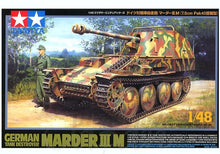Load image into Gallery viewer, Tamiya 1/48 German Marder IIIM Tank Destroyer 32568