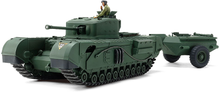 Load image into Gallery viewer, Tamiya 1/48 British Churchill Mk.VII Crocodile Flamethrower Tank 32594