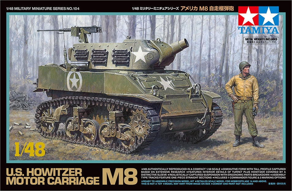 Tamiya 1/48 US M8 Howitzer Motor Carriage 32604