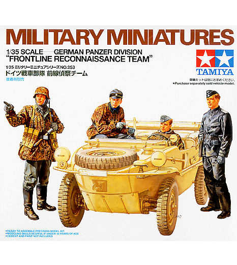 Tamiya 1/35 German Frontline Reconnaissance Team 35253