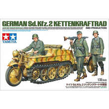 Load image into Gallery viewer, Tamiya 1/35 German Sd.Kfz.2 Kettenkraftrad Mid 35377