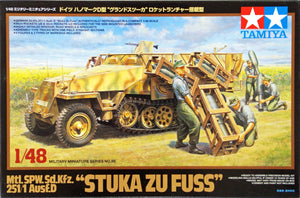 Tamiya 1/48 German SdkFz 251 Ausf.D "Stuka Zu Fuss" Halftrack 32566