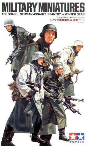 Tamiya 1/35 German Assault Infantry w/ Winter Gear 35256