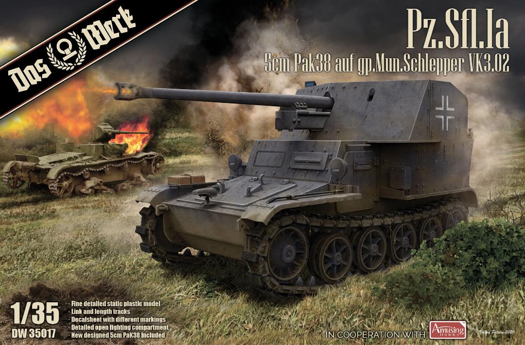 Das Werk 1/35 German Panzer Pz.Sfl.Ia Tank Destroyer DW35017