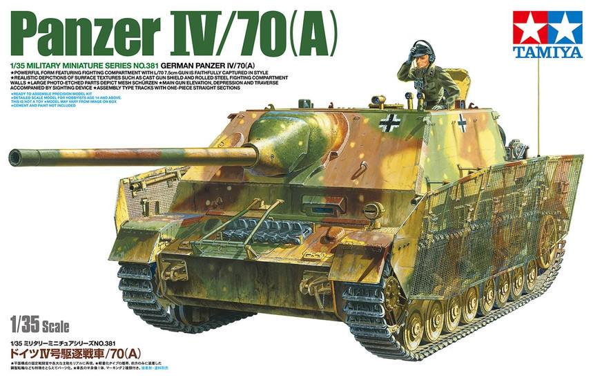 Tamiya 1/35 German Panzer IV/70(A) Zwischen Losung 35381