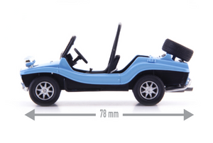 AutoCult 1/43 Skoda 736 Buggy, blue (CZ 1975) 03024 SALE!