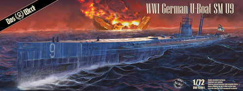 Das Werk 1/72 German WWI U-Boat SM U9 DW72001