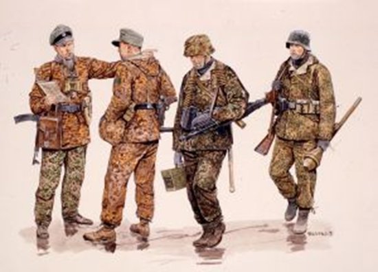 Dragon 1/35 German Waffen SS, Ardennes 1944/45 (4 Figures Set