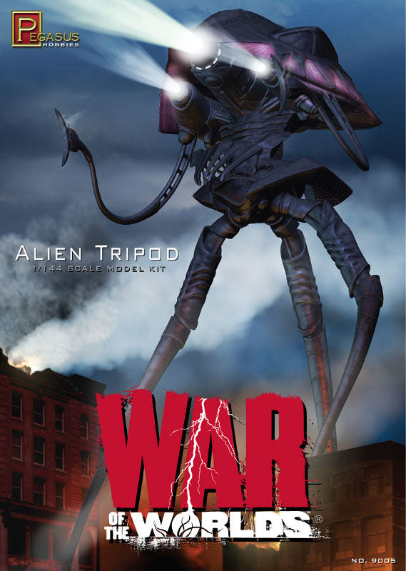 ペガサスホビー 1/144スケール 宇宙戦争 WAR OF THE WORLDS Pegasus War of the Worlds 1/144 Alien Tripod 9005 – Burbank's
