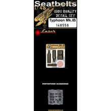 Load image into Gallery viewer, HGW 1/48 British Typhoon Microplastic/Photoetch Seatbelts 148556'