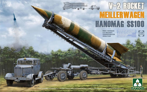 バウマン P.S.P. Remorque MEILEIRWAGEN 1/35 Takom 1/35 German V-2 Single Stage Ballistic MIssile with