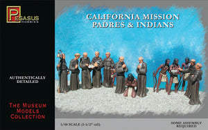 Pegasus 1/48 California Mission Padres & Indians 7003