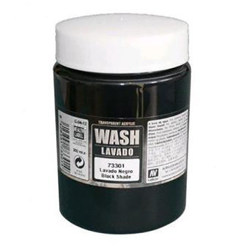 Vallejo Wash 73.301 Dipping Formula Black 200ml – Burbank's House of Hobbies