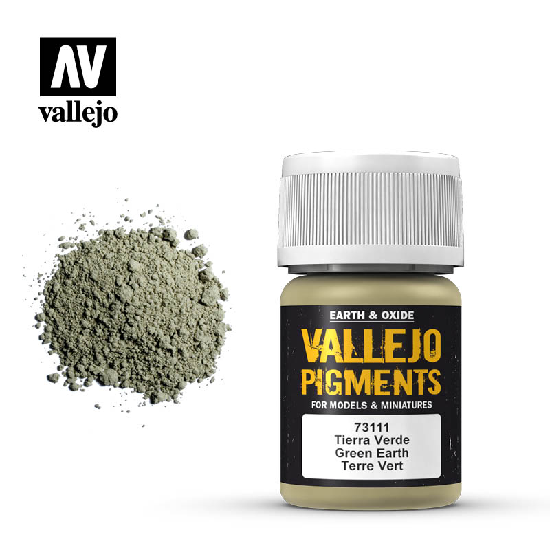 Vallejo Pigments 73.111 Green Earth 30ml