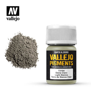 Vallejo Pigments 73.104 Light Sienna 30ml