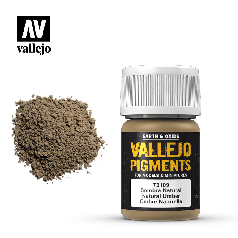 Vallejo Pigments 73.109 Natural Umber 30ml