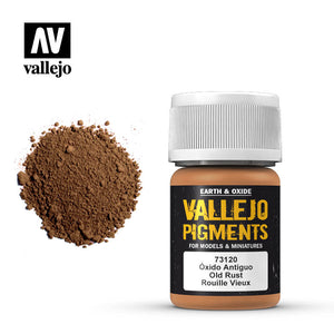 Vallejo Pigments 73.120 Old Rust 30ml