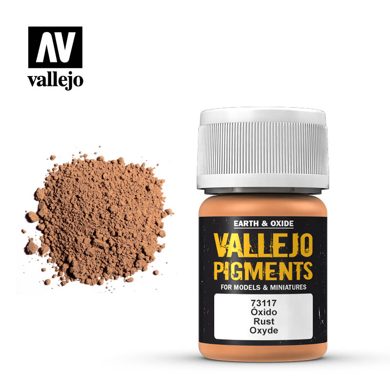 Vallejo Pigments 73.117 Rust 30ml