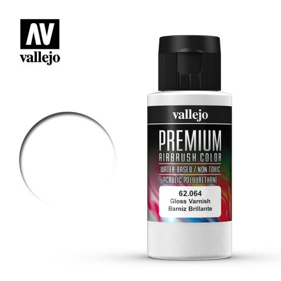 Vallejo 62.064 Premium Gloss Varnish 60ml