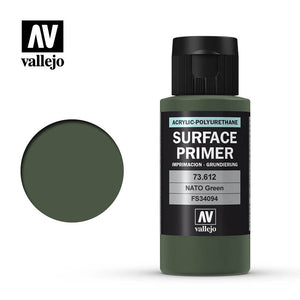 Vallejo Surface Primer 73.612 NATO Green 60ml