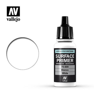 Vallejo Surface Primer - White (17ml)