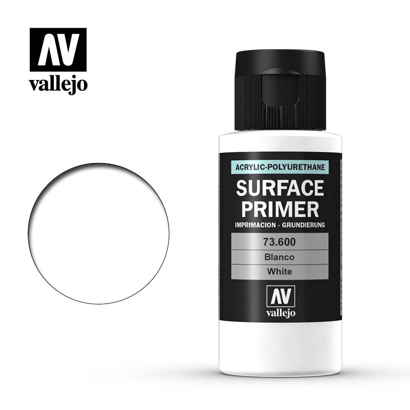 Vallejo Surface Primer 73.600 White  60ml