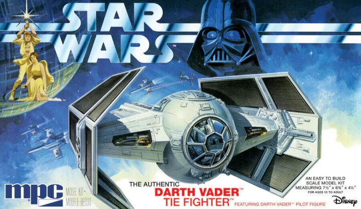 MPC Star Wars 1/32 Darth Vader's Tie FIghter MPC952 – Burbank's