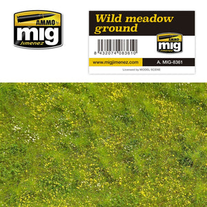 Ammo by Mig AMIG8361 Grass Mat Wild Meadow Diorama Base