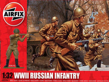 Load image into Gallery viewer, Airfix 1/32 Russian WWII Russian Infantry A02704