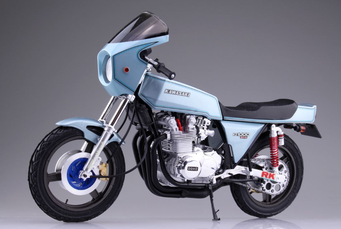 Aoshima 1/12 Kawasaki Z1-R Custom 1978 05399 – Burbank's House of