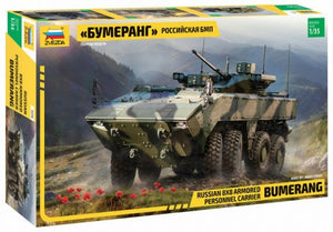 Zvezda 1/35 Russian 8x8 Armored Personnel Carrier Bumerang 3696